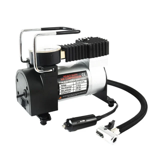 Mini Portable DC 12V Car Air Compressor Tire Inflator Auto Inflator Pump